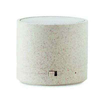 Speaker bluetooth in paglia - 3W - ROUND BASS+ - Immagine 3