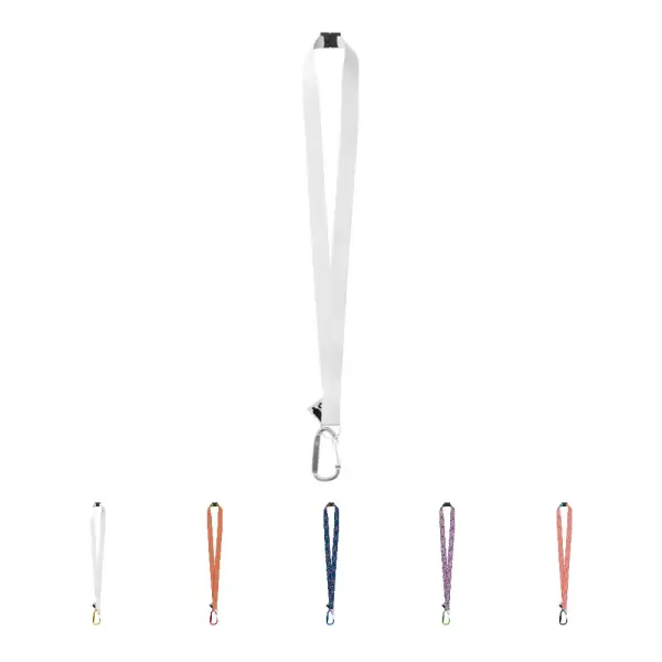 Lanyard XL - Grande moschettone in alluminio e stampa su 2 lati - Immagine 2