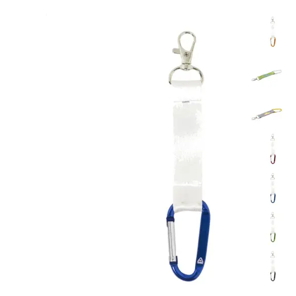 Portachiavi SUBORING DOUBLE personalizzato in sublimazione 2 lati - Immagine 3