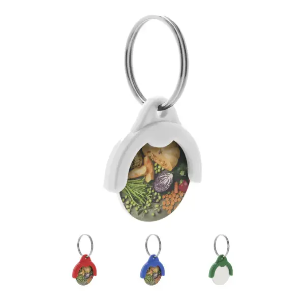 Portachiavi Con Gettone Token - Immagine 3