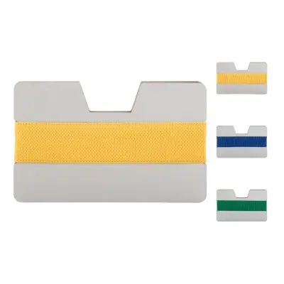 Porta carte di credito STRICARD con cinturino elastico in gomma
