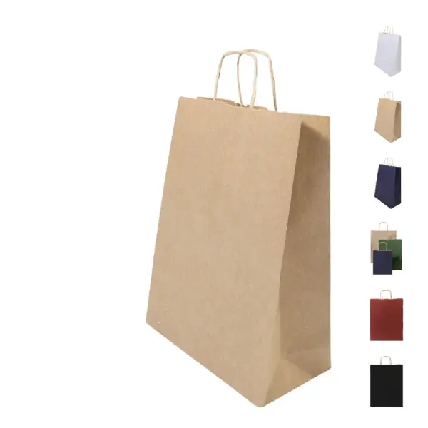 Busta regalo in carta MEDIUM personalizzabile con logo - Immagine 1