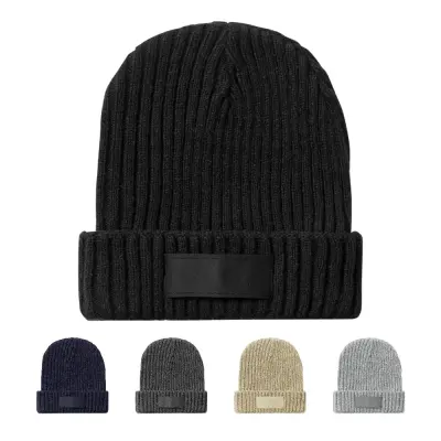 Cappellino invernale KINNY in acrilico, personalizzato con ricamo