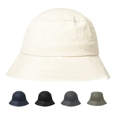 Cappello pescatore BUSHRA promozionale in cotone riciclato 180 g/m² - Immagine 1
