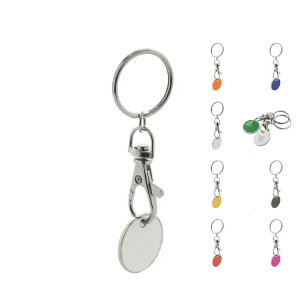 Portachiavi con gettone EUROCOIN - Immagine 1