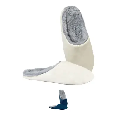 Pantofole unisex GIMMER in cotone, logo promozionale