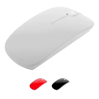 Mouse ottico wireless JOVALE con stampa del tuo logo - Immagine 1