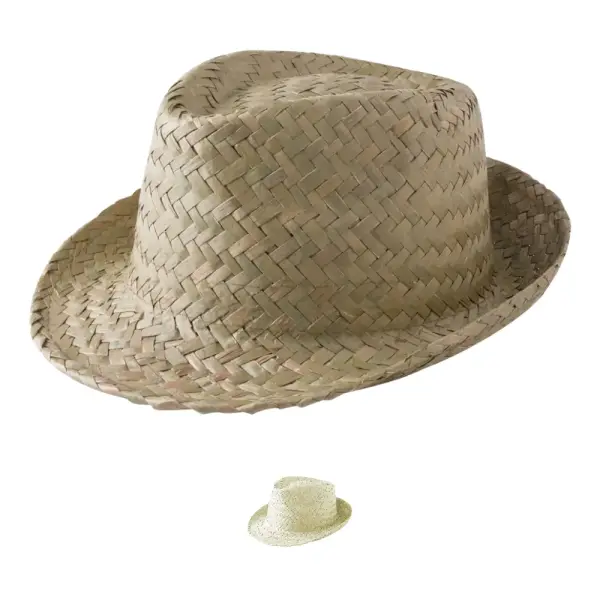 Cappello Strawra in erba marina con nastro personalizzato - Immagine 3