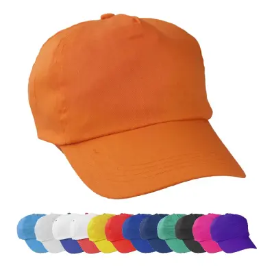 Cappellino baseball REGGIE in cotone 160 g/m² personalizzato - Immagine 1