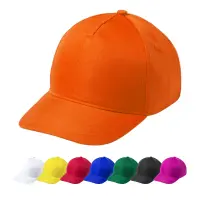 Cappellino baseball bimbo MINCAP in poliestere microfibra 120 g/m²