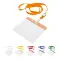Lanyard porta badge BALLEK in poliestere promozionale con moschettone - Anteprima 1