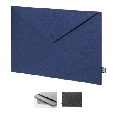 Cartellina in PET riciclato personalizzabile REFELT SLIM