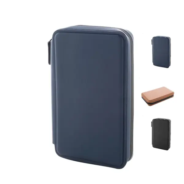 Organizer da viaggio in plastica riciclata PULUX PASS - Immagine 1