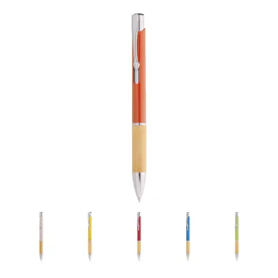 Penna a sfera ecologica BOOKOT personalizzabile in bambù - Immagine 1