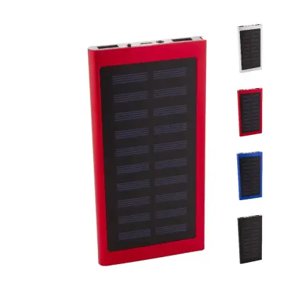 Power bank RALUSOL 4000 mAh in alluminio riciclato personalizzabile - Immagine 1