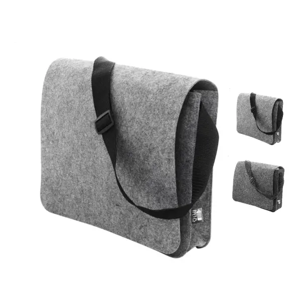 Borsa a tracolla in feltro RPET REFELT COURIER - Immagine 1