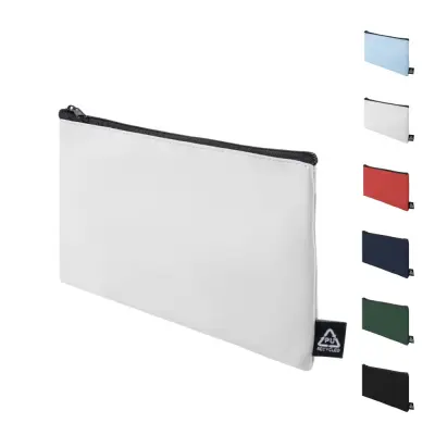 Astuccio CUSTRO porta penne promozionale in PU riciclato 80% - Immagine 1