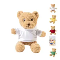 Peluche orsetto HOBEAR con felpa promozionale con cappuccio