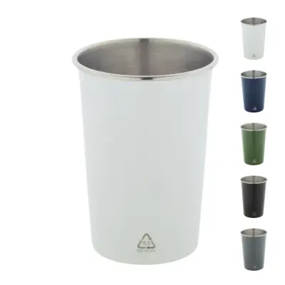 Tazza bicchiere in acciaio REDISHA