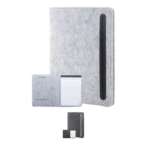 Portadocumenti in feltro RPET REFELT MEET A5 - Immagine 1