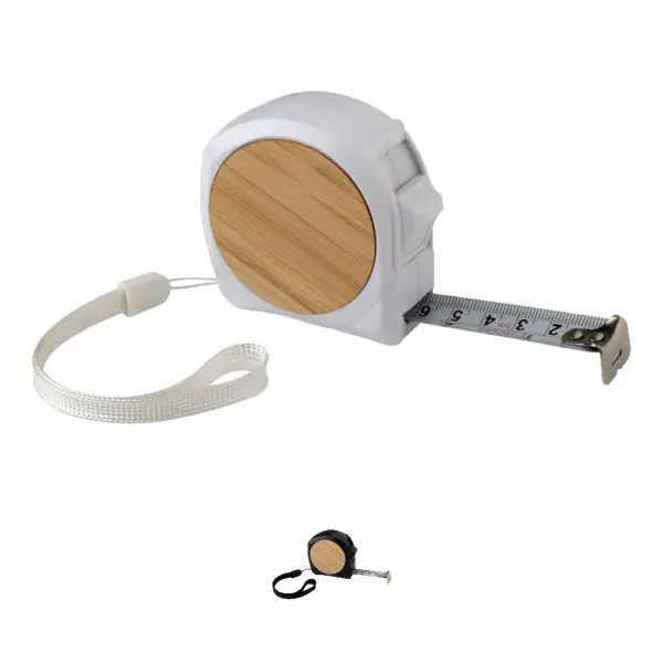Flessometro 5 M Lato Bamboo Tappo - Immagine 1
