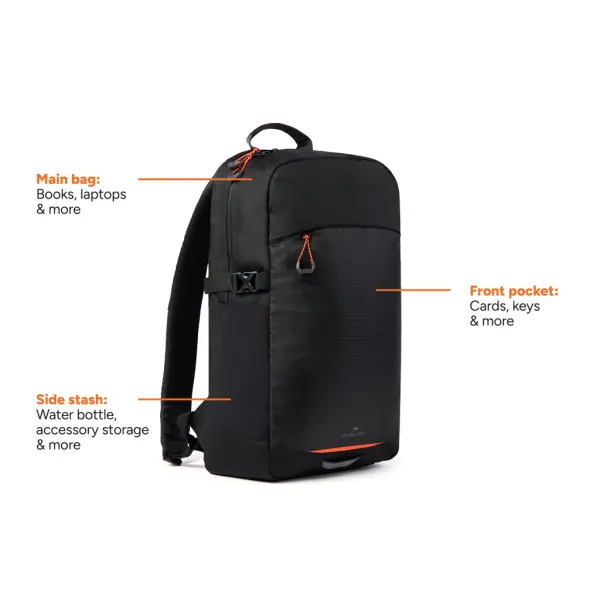 Zaino sportivo NORDIC DRIFT RCS 16L in rPET certificato RCS - Immagine 1