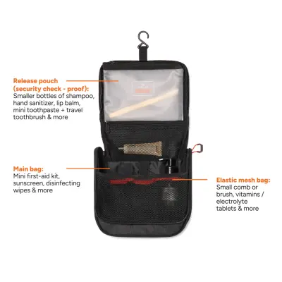 Beauty case NORDIC DRIFT TRAIL RCS 3L rPET certificato RCS, 3L - Immagine 2