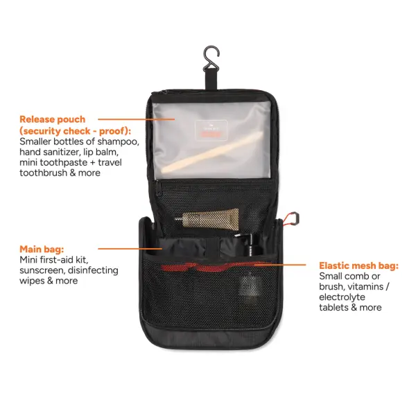 Beauty case NORDIC DRIFT TRAIL RCS 3L rPET certificato RCS, 3L - Immagine 2