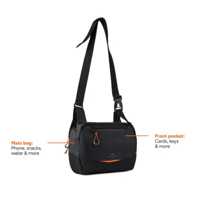 Borsa a tracolla NORDIC DRIFT TRAIL RCS 4L rPET 4L personalizzabile - Immagine 2