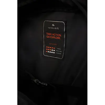 Zaino nordic drift traveling RCS 25L in rPET con stampa - Immagine 5