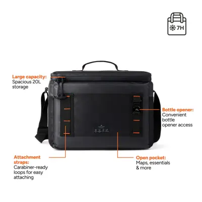 Borsa termica idrorepellente NORDIC DRIFT STORM RCS 20L con stampa - Immagine 5