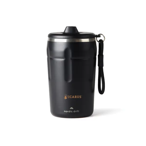 Tazza termica richiudibile NORDIC DRIFT TRIAL con stampa 350ml RCS - Immagine 8