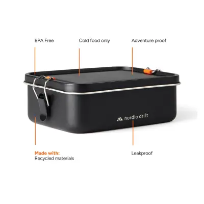 Portapranzo Adventure NORDIC DRIFT 1200ml RCS, personalizzabile - Immagine 2