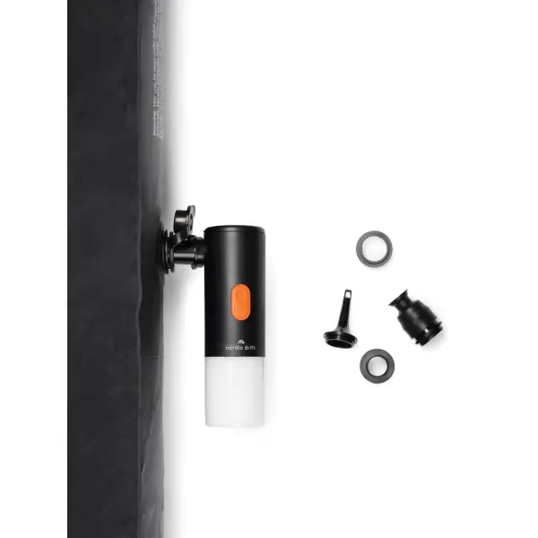 Pompa e luce da campeggio NORDIC DRIFT TITAN 2000 mAh con stampa - Immagine 3