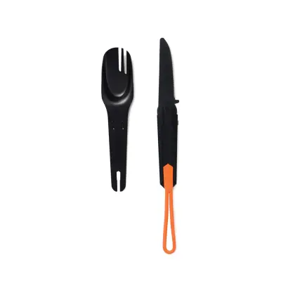 Posate outdoor NORDIC DRIFT TRAIL 4 in 1 in acciaio inox - Immagine 7