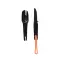 Posate outdoor NORDIC DRIFT TRAIL 4 in 1 in acciaio inox - Anteprima 7
