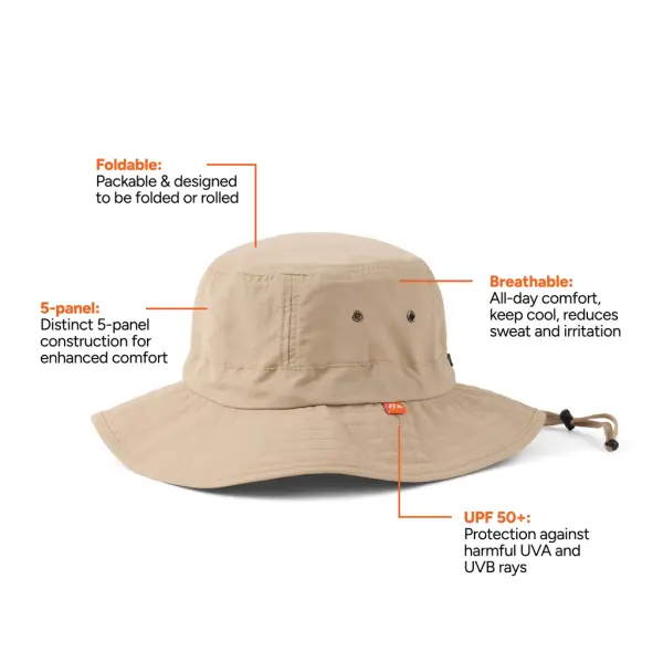 Cappello pescatore NORDIC DRIFT HORIZON UPF 50+ RCS con stampa - Immagine 13