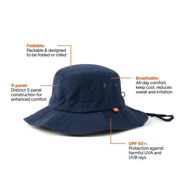 Cappello pescatore NORDIC DRIFT HORIZON UPF 50+ RCS con stampa - Immagine 21