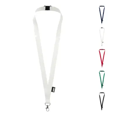Lanyard in PET riciclato TOM con stampa del tuo logo