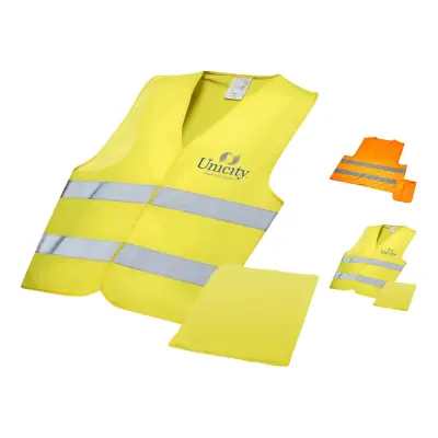 Gilet di sicurezza Watch-out in custodia per uso
