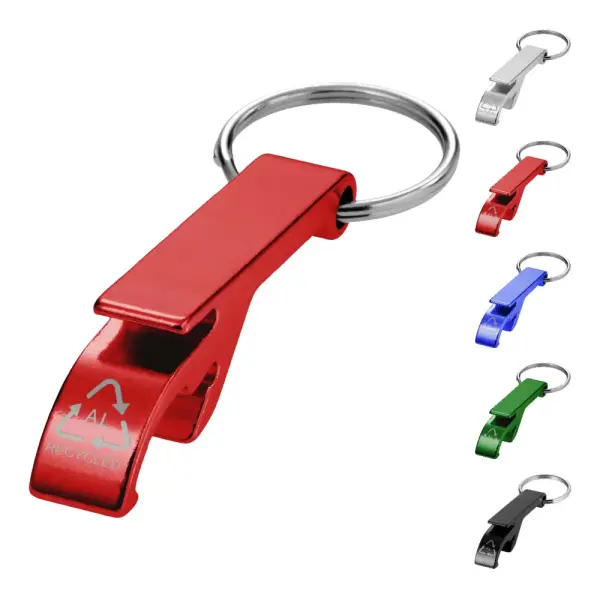 Portachiavi con apribottiglie e apriscatole in - Immagine 1