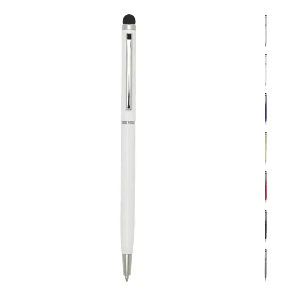 Penna a sfera in alluminio con stylus Ore - Immagine 1