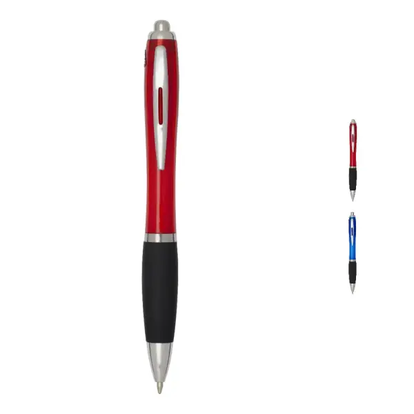 Penna a sfera RCS nera con stampa NASH - Immagine 1