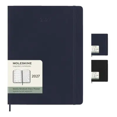 Agenda XL 12 mesi MOLESKINE personalizzabile con copertina morbida - Immagine 1