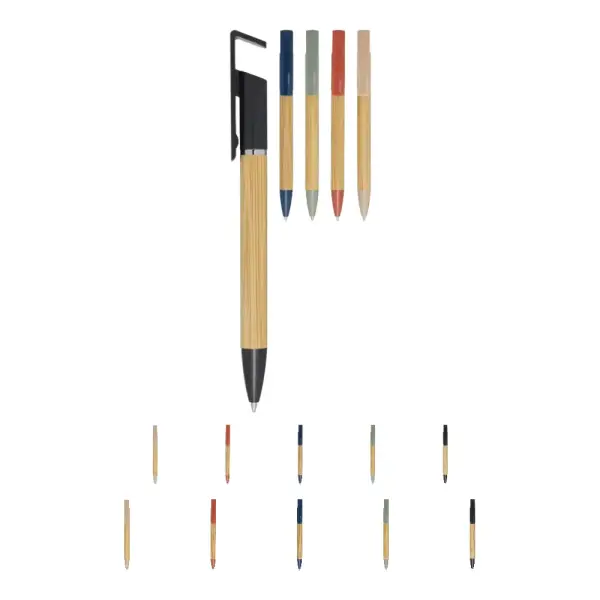 Penna supporto per telefono refill Blu Delfina - Immagine 1
