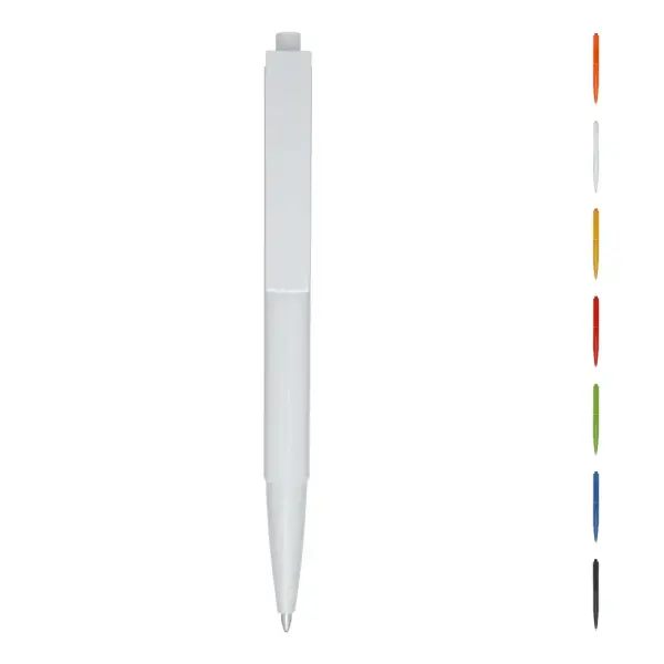 Penna a sfera in plastica riciclata refill nero Elsa - Immagine 1