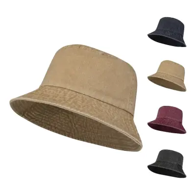 Cappello parasole in tessuto lavato Mitica