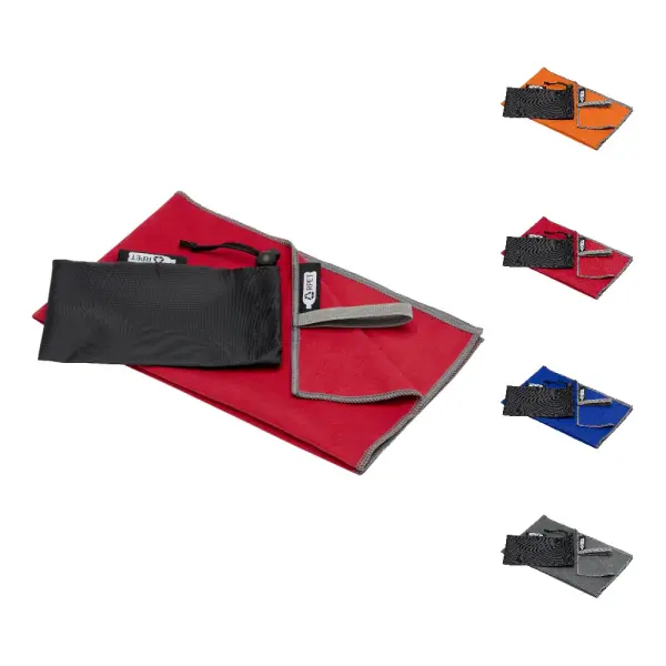 Asciugamano ultraleggero certificato GRS 30 x 50 cm - Immagine 1