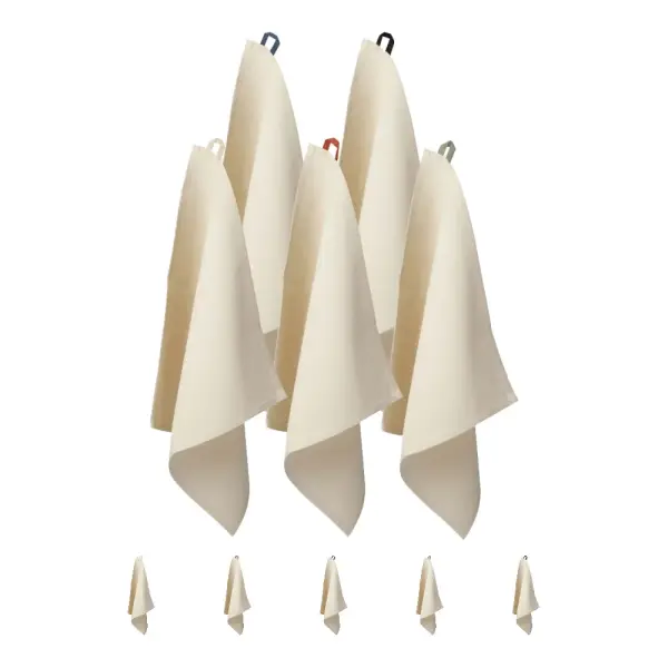 Panno da cucina in cotone riciclato da 200 g/m² Alora - Immagine 1