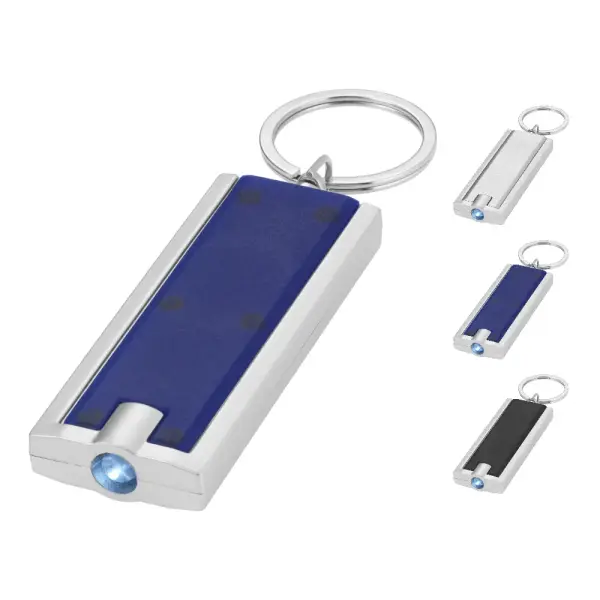 Portachiavi con torcia a LED Castor - Immagine 1